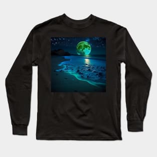 Nish Under the Blue Moon Long Sleeve T-Shirt